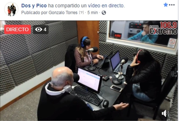 Imagen de Emisión EN VIVO, Dos & Pico Radio Extremo 106.9