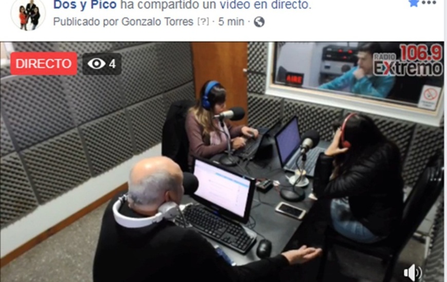 Imagen de Emisi&oacute;n EN VIVO, Dos & Pico Radio Extremo 106.9