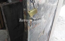 Barreteada. Los ladrones rompieron la cerradura y violentaron el ingreso para poder llevarse herramientas y m&aacute;quinas.