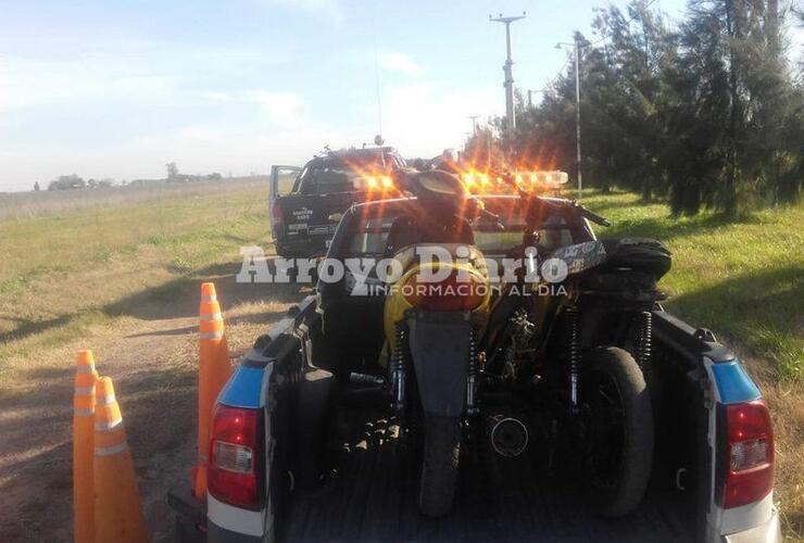 Comando y Tránsito. Personal de la fuerza regional y agentes municipales estuvieron en Tierra de Sueños.