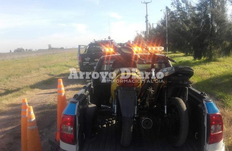 Comando y Tránsito. Personal de la fuerza regional y agentes municipales estuvieron en Tierra de Sueños.