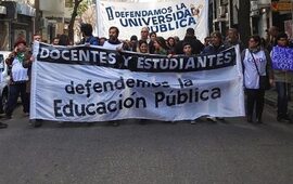 La comunidad universitaria se encuentra movilizada. Foto: Coad