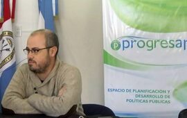 El ex intendente Dar&iacute;o Gres es quien lidera el espacio Progresar. Foto: Canal 2