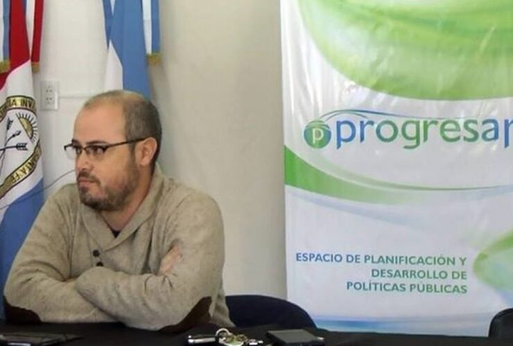 El ex intendente Darío Gres es quien lidera el espacio Progresar. Foto: Canal 2