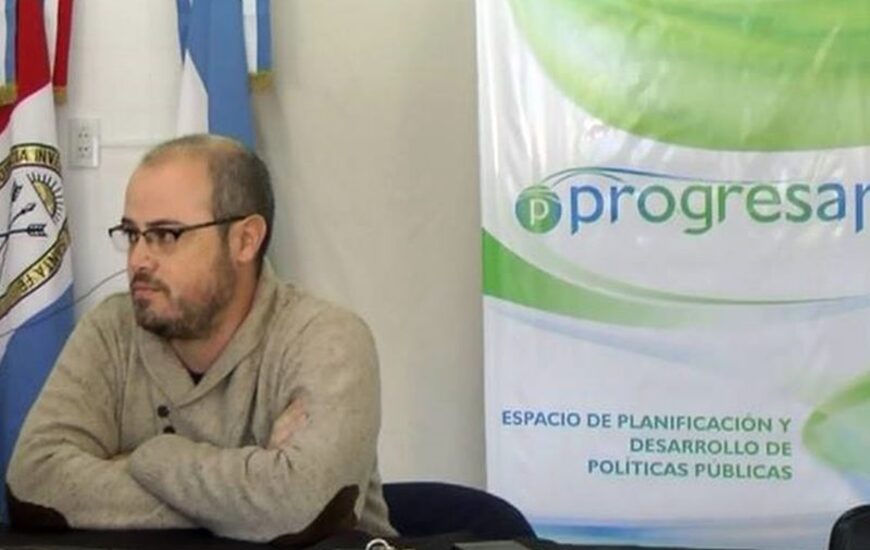 El ex intendente Dar&iacute;o Gres es quien lidera el espacio Progresar. Foto: Canal 2