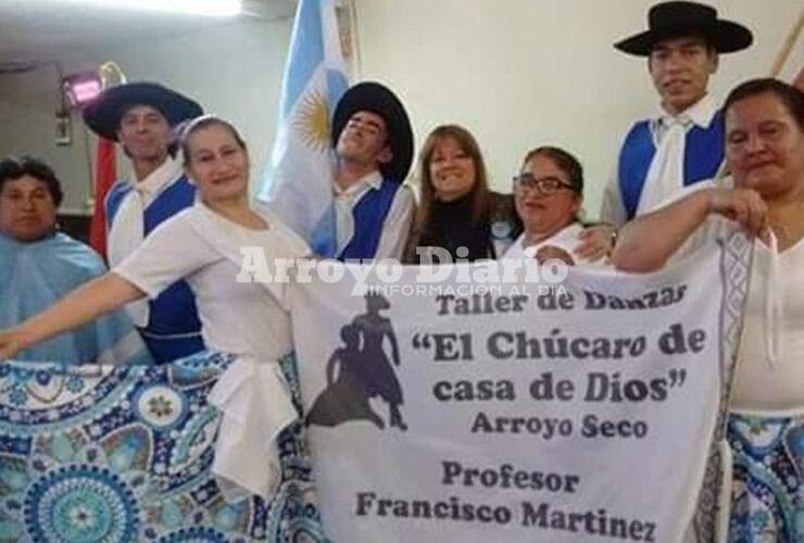 Parte del grupo. Los integrantes del Taller el pasado día sábado en El Hornero.