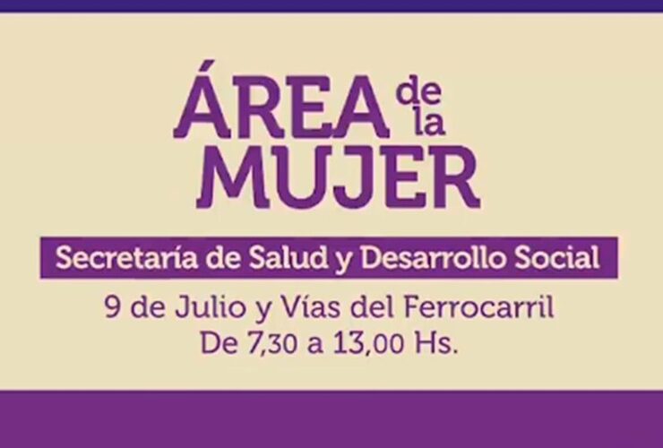 Imagen de Sobre el Área de la Mujer dependiente de la Municipal