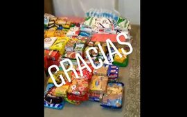 Parte de lo que llegó en carácter de donación para los chicos y familias del Chaco.
