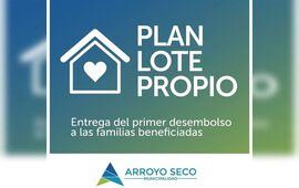 Imagen de Excelente noticia: Plan Lote Propio