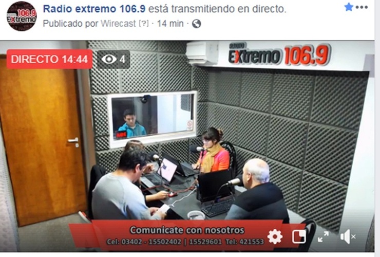 Imagen de Emisión EN VIVO, Dos & Pico Radio Extremo 106.9