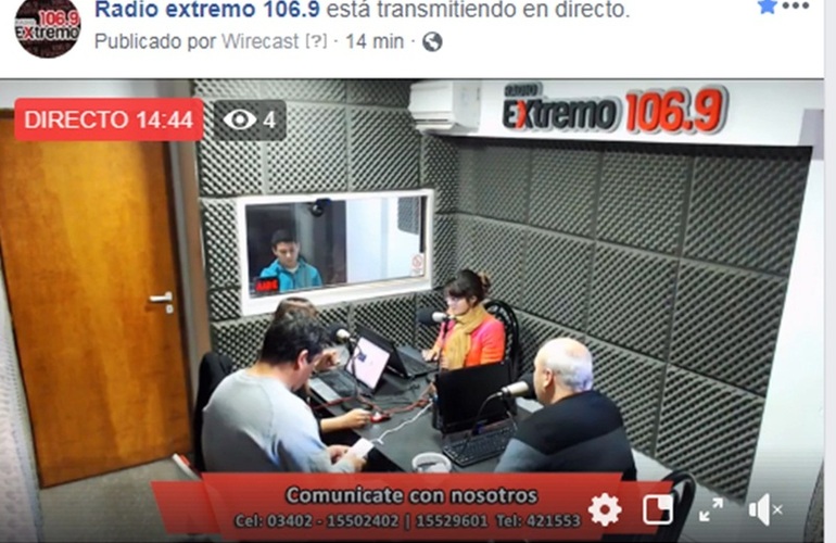 Imagen de Emisión EN VIVO, Dos & Pico Radio Extremo 106.9