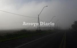 Ruta 21 esta mañana en jurisdicción de Arroyo Seco.