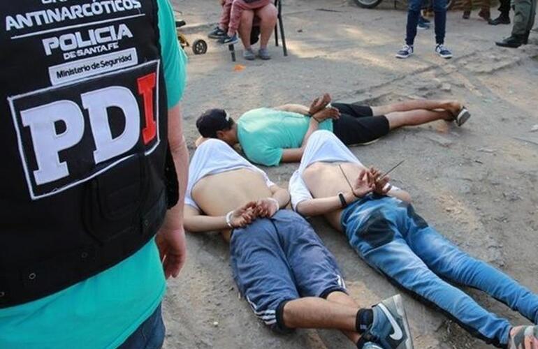 Los operativos se desarrollaron este sábado en la zona oeste. Foto: Ministerio de Seguridad