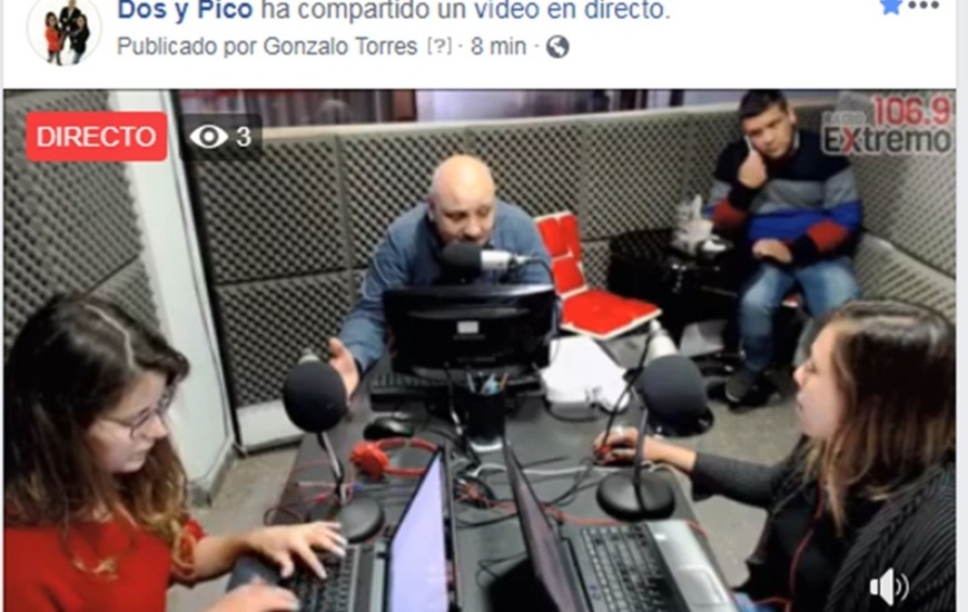 Imagen de Emisi&oacute;n EN VIVO, Dos & Pico Radio Extremo 106.9