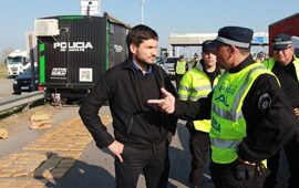 Imagen de Policía de Seguridad Vial (PSV) secuestró un cargamento de 392 kg de droga en Autopista Rosario Córdoba