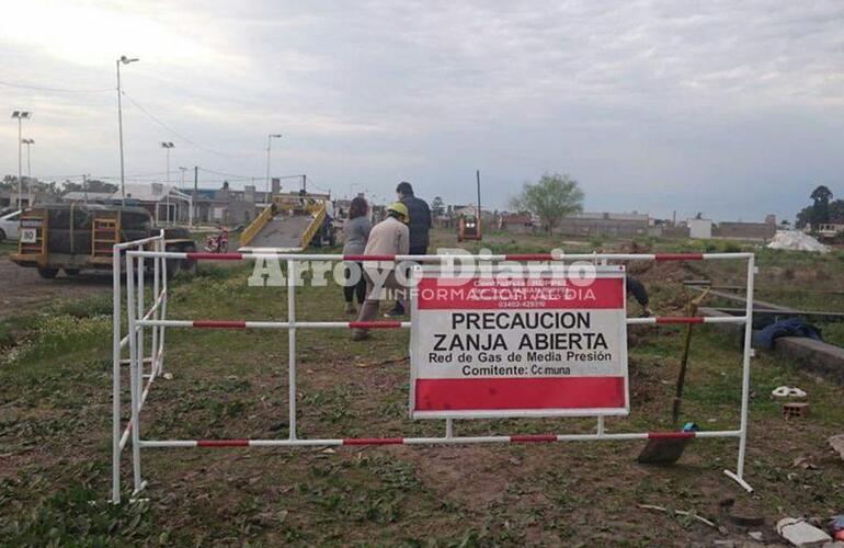 Imagen de Extensi&oacute;n de la red de gas en Fighiera