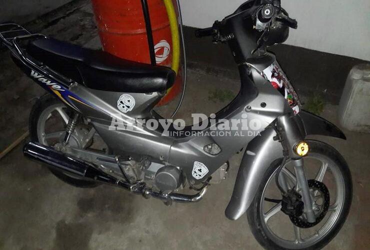 A la comisar&iacute;a. La motocicleta fue trasladada a sede policial.