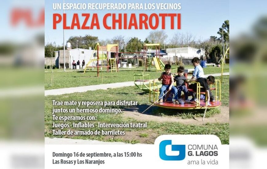 Imagen de General Lagos inaugura un nuevo espacio público