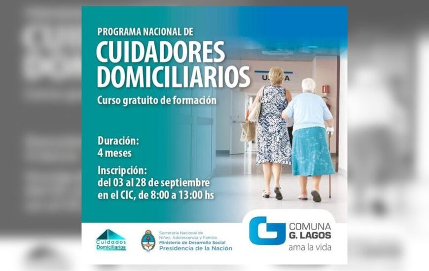 Imagen de Curso Gratuito de Formaci&oacute;n de Cuidadores Domiciliarios
