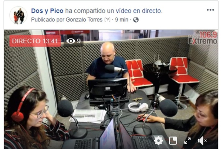 Imagen de Emisión EN VIVO, Dos & Pico Radio Extremo 106.9