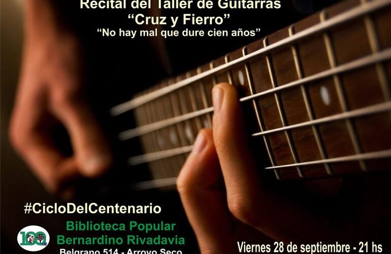 Imagen de Recital del taller de Guitarras de Cruz y Fierro