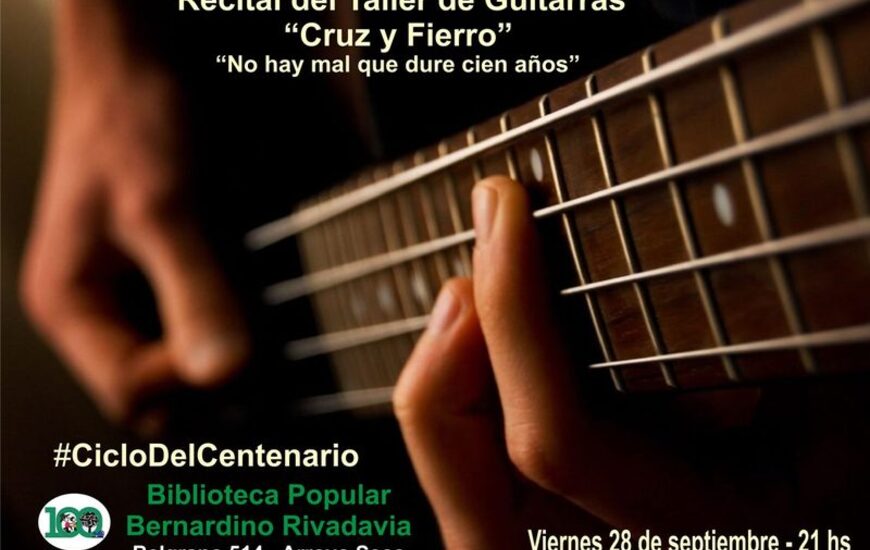 Imagen de Recital del taller de Guitarras de Cruz y Fierro