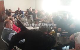 En la Municipalidad. La reunión se está realizando en la Sala Posta de San Martín.