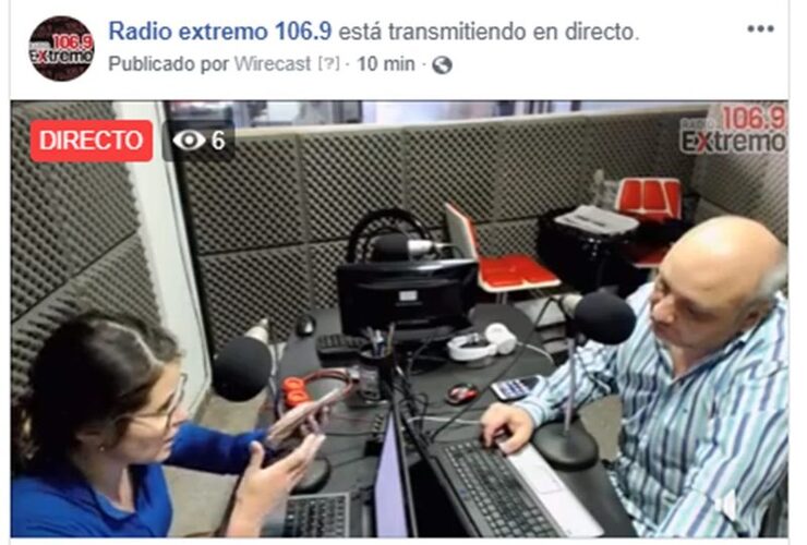 Imagen de Emisión EN VIVO, Dos & Pico Radio Extremo 106.9