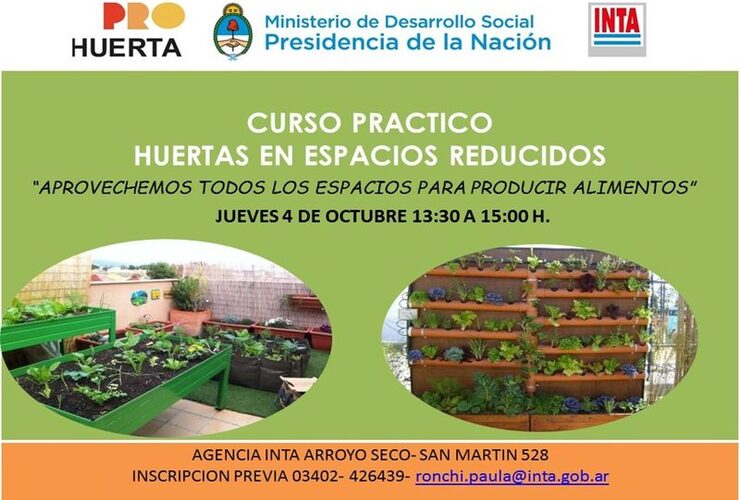 Imagen de Curso Práctico Huertas en Espacios Reducidos