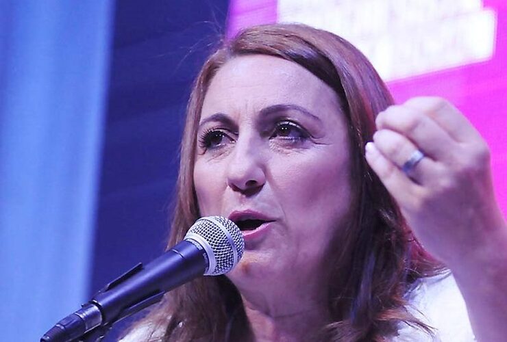 La intendenta Mónica Fein fue durísima. La mandataria se mostró enojada como pocas veces