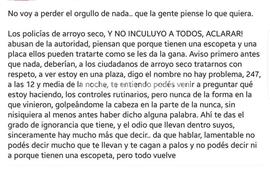 Foto: Captura de pantalla Facebook.