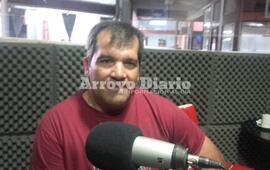 En la radio. Miguel Rold&aacute;n, Secretario de Deportes del SITRAM Arroyo Seco.