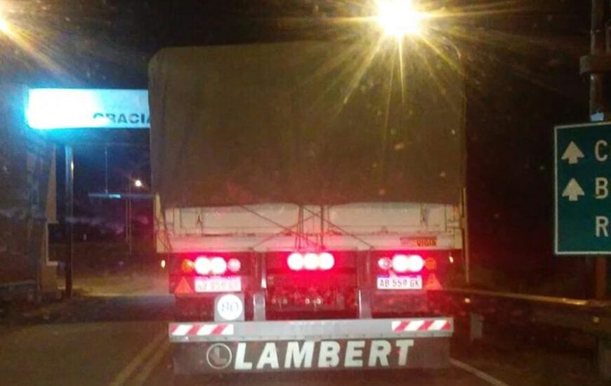 Una de las imágenes difundida por la Comuna de Fighiera.