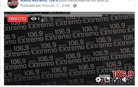 Imagen de Emisión EN VIVO, Dos & Pico Radio Extremo 106.9