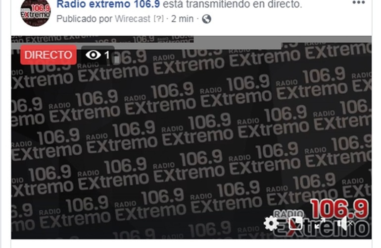 Imagen de Emisión EN VIVO, Dos & Pico Radio Extremo 106.9