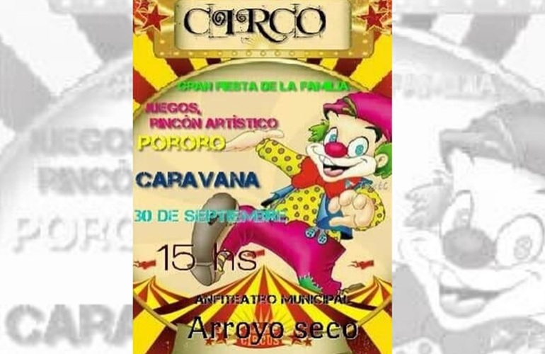 Imagen de &iexcl;El Circo de Redentor llega a Arroyo Seco!