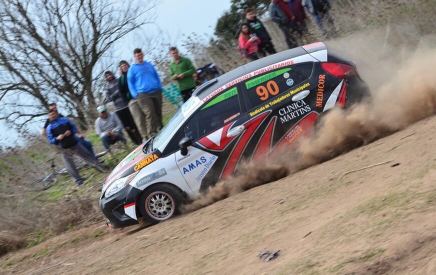 Foto: Jos&eacute; Luis Murina/Juan Carlos Tello (Ford Fiesta/N3). Ser&aacute;n locales el pr&oacute;ximo fin de semana.