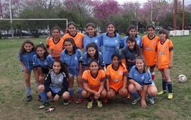 Imagen de Fighiera presente en el Tercer Encuentro de F&uacute;tbol Femenino