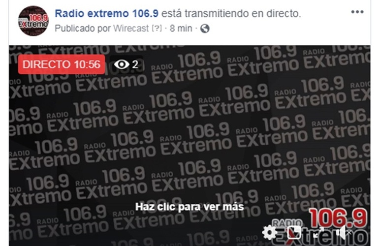 Imagen de Emisión EN VIVO, Dos & Pico Radio Extremo 106.9
