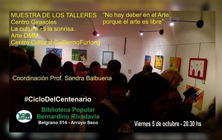 Imagen de Los Talleres de Arte de Sandra Balbuena exponen su brillo en La Biblio