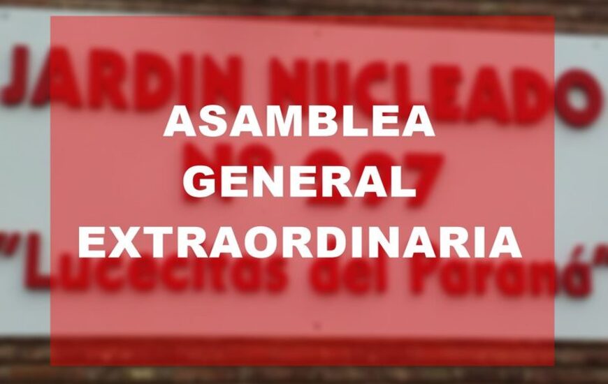 Imagen de Lucecitas del Paran&aacute; convoca a Asamblea