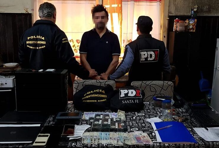 Imagen de PDI Rosario desarticuló una banda que estafó a más de 25 personas