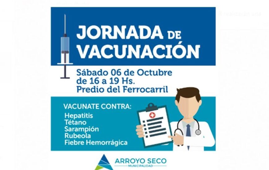 Imagen de Este sábado, Jornada de Vacunación