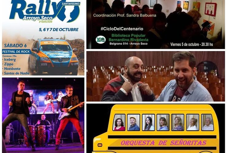 Imagen de Agenda Cultural: viernes y sábado para todos los gustos