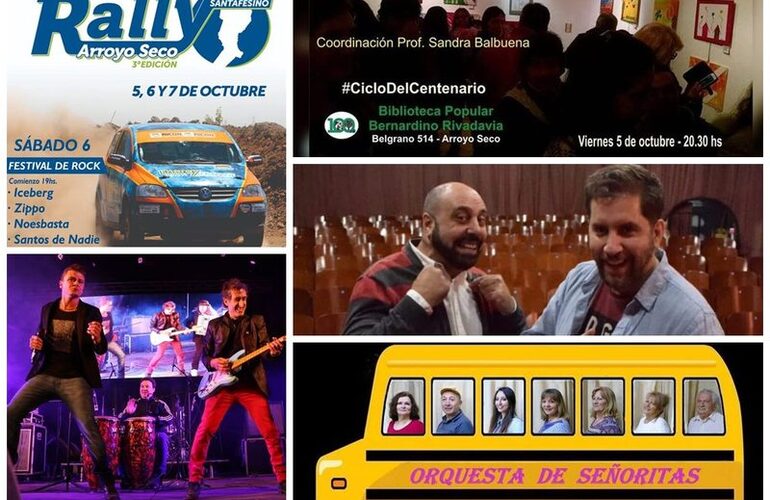 Imagen de Agenda Cultural: viernes y sábado para todos los gustos