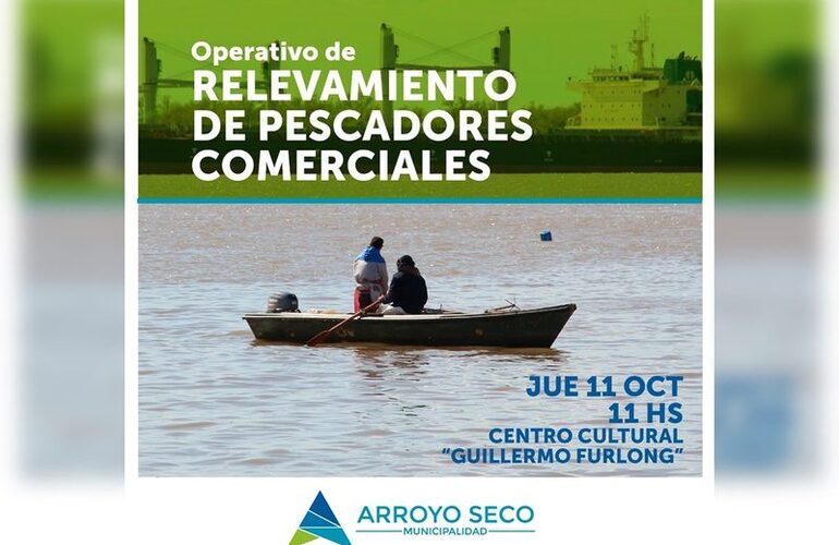 Imagen de Operativo de relevamiento de pescadores comerciales