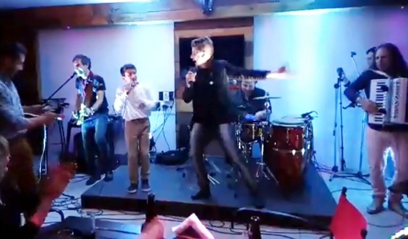 Imagen de Tambora: La banda de Lucas marcó el paso de baile en la noche del viernes