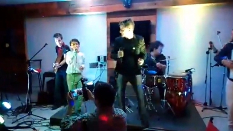 Imagen de Tambora: La banda de Lucas marcó el paso de baile en la noche del viernes