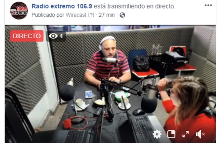 Imagen de Emisión EN VIVO, Dos & Pico Radio Extremo 106.9