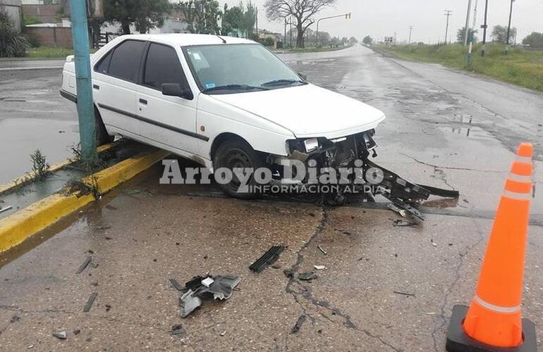 Imagen de Accidente a la altura del Cristo